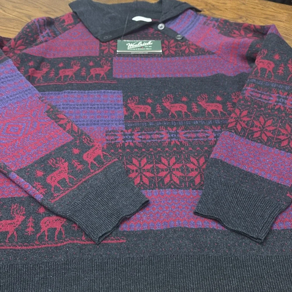 WOOLRICH BNWT Sweater - Picture 8 of 11